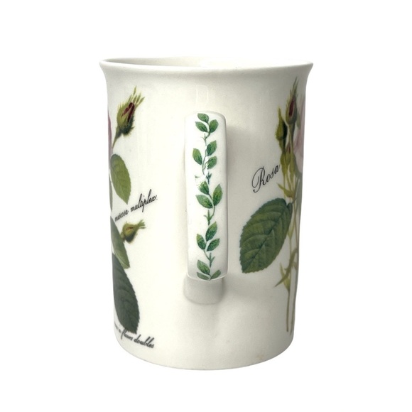 Roy Kirkham Redoute Roses Mug Fine‎ Bone China Made in England Rosa Muscosa 1996 - Picture 2 of 6